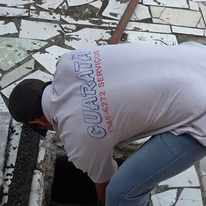 Imagens de projetos realizados pela desentupidora Guaratã